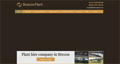 Desktop Screenshot of beaconplant.co.uk